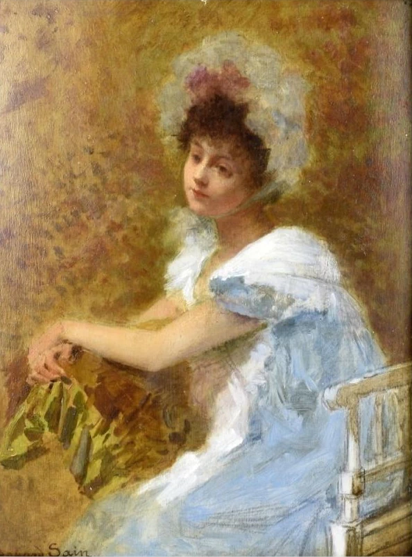 Ritratto di una giovane donna seduta